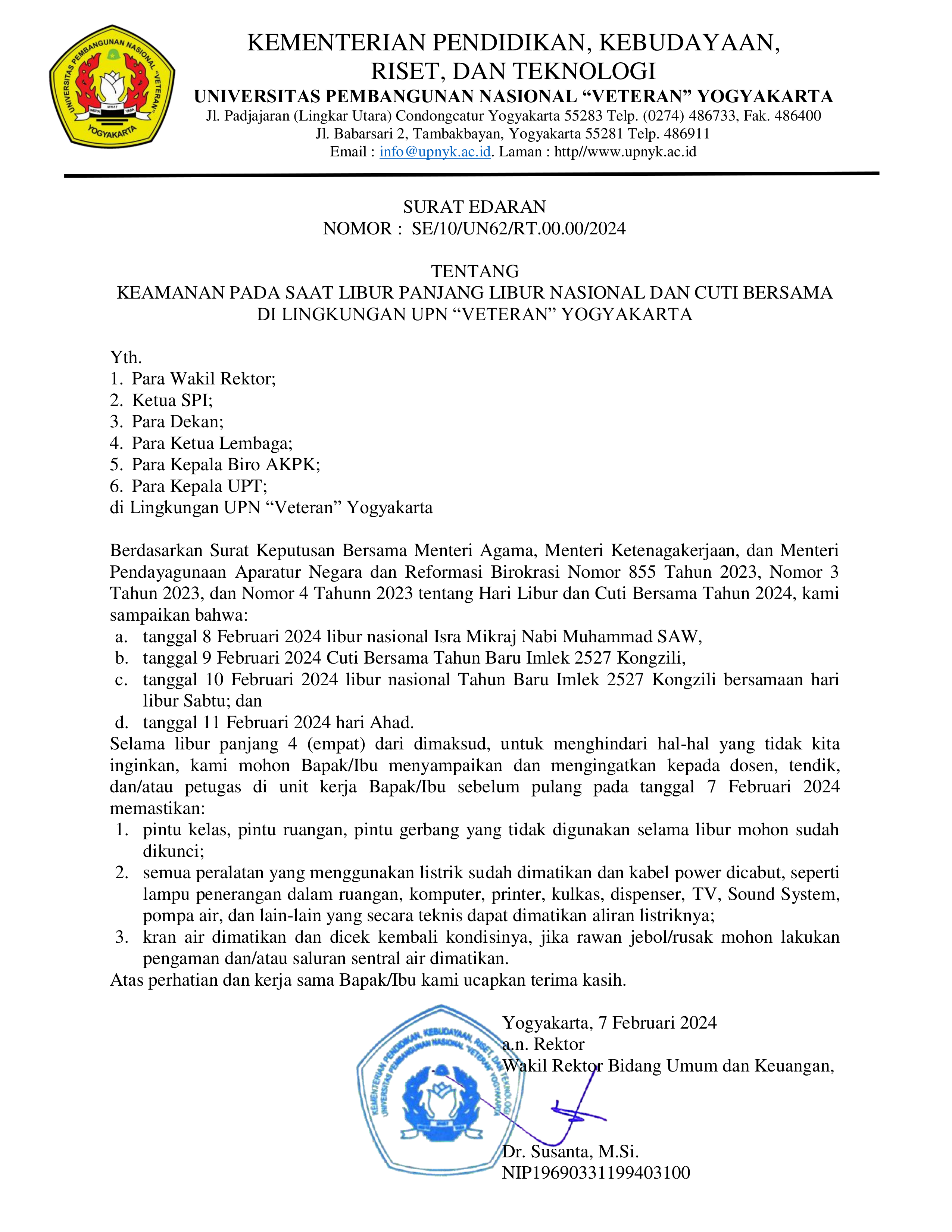 UPN VETERAN Yogyakarta